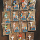 Custom Initial Charm/ Zipper pull - GENERAL MIXED THEMES