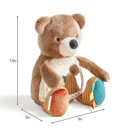 Theo the Bear Itzy Bitzy Mirror™ Sensory Tummy Time Mirror