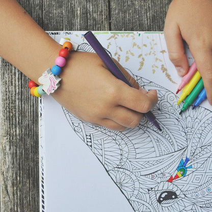 Unicorn Bracelet Gift Kit (Standard Kit: No name customization)