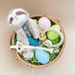 Neutral Rainbow Ritzy Rattle