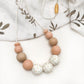 Spring Bloom: Blush Daisy Necklace