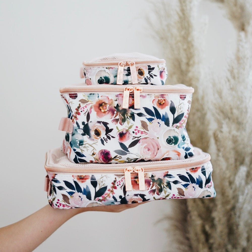 Floral Packing Cubes (Set of 3)
