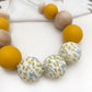 Spring Bloom: Mustard Wattle Necklace