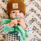 Itzy Lovey Plush & Teether Toy - aROARable Friends