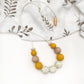 Spring Bloom: Mustard Wattle Necklace