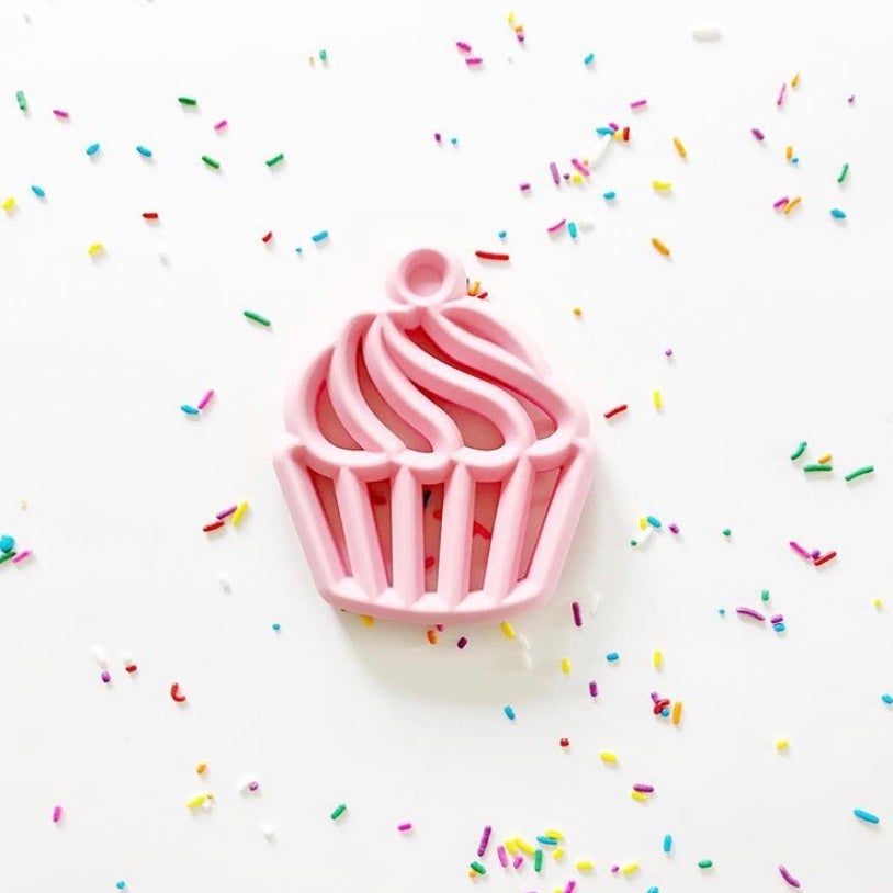 Cupcake Silicone Teether