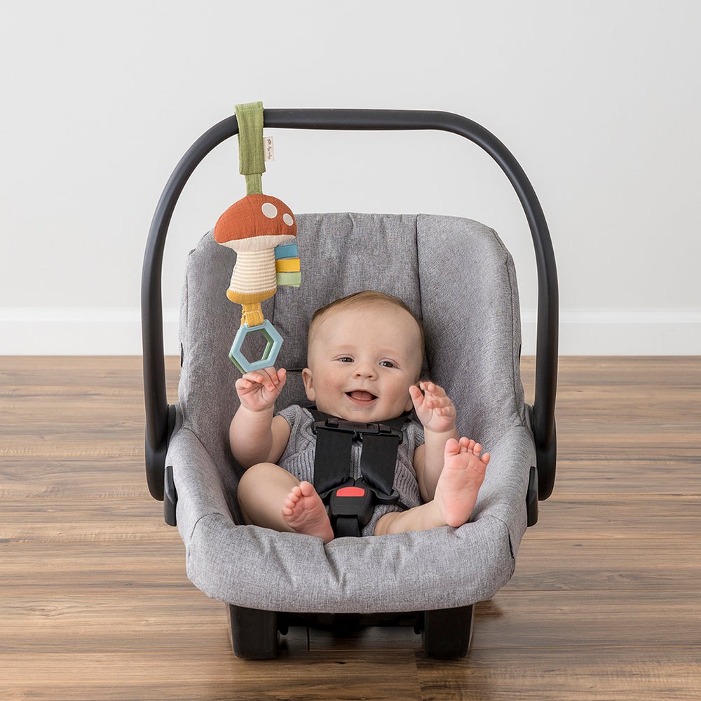Mushroom Bitzy Bespoke™ Ritzy Jingle Travel Toy