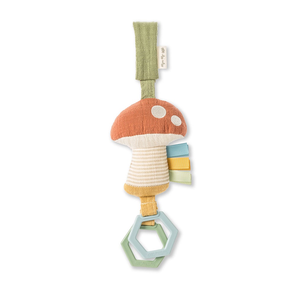 Mushroom Bitzy Bespoke™ Ritzy Jingle Travel Toy
