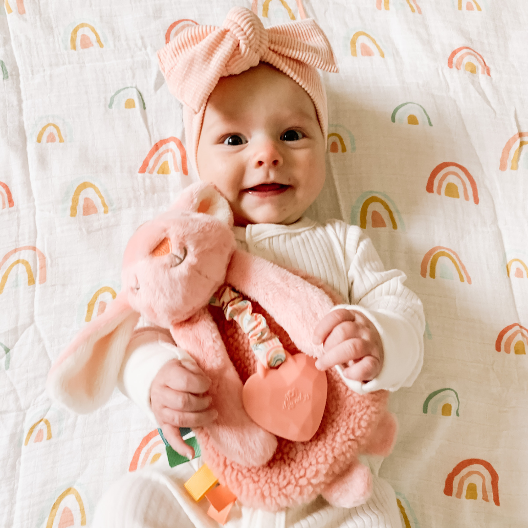 Itzy Lovey Plush & Teether Toy - Itzy Friends