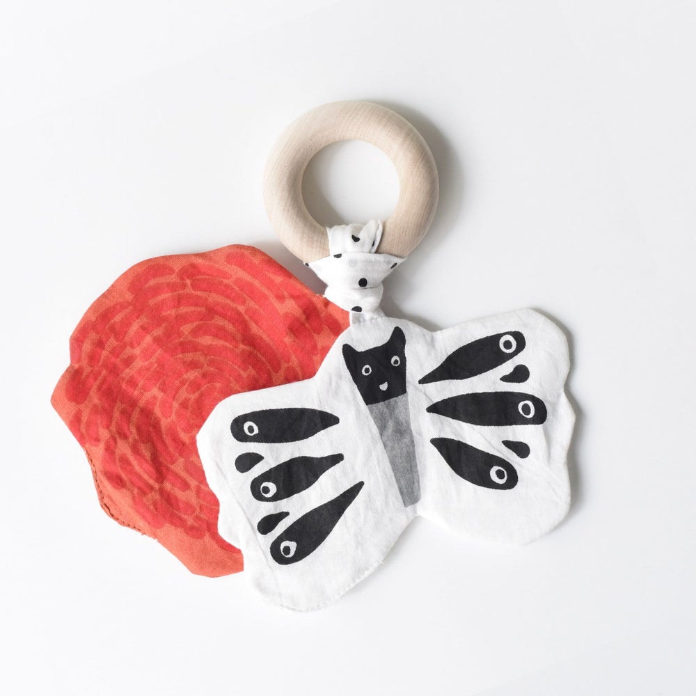 Butterfly Crinkle Teether
