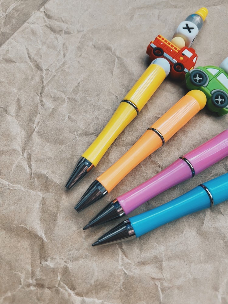 Custom Initial Ballpoint Pen - Candy