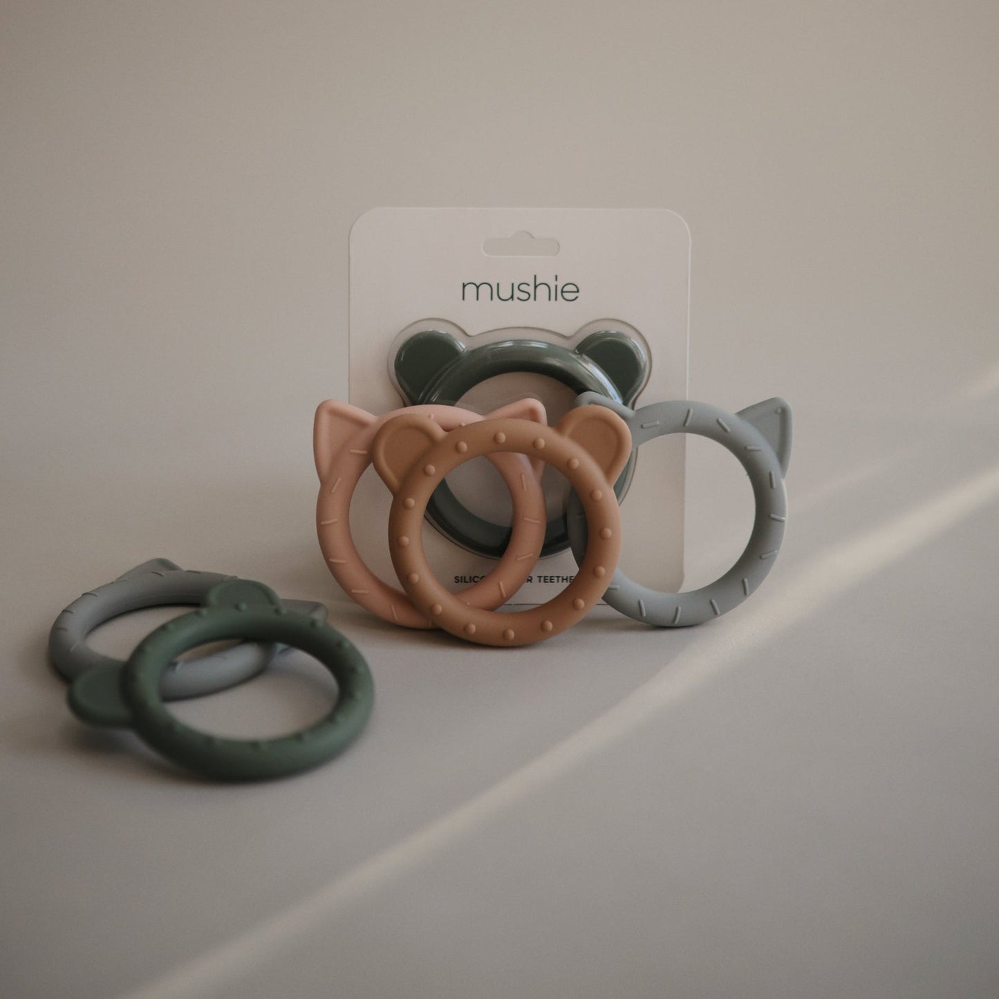 mushie Silicone Teethers - Assorted