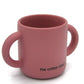 Silicone mug with handles