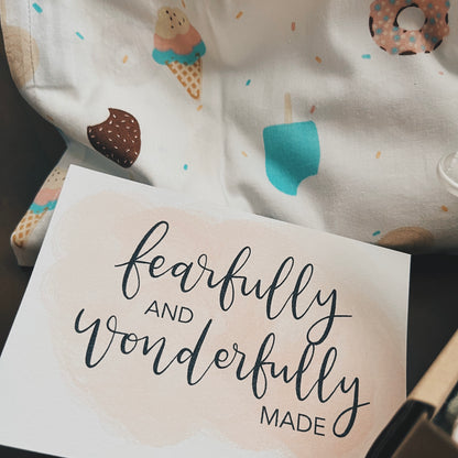 [Gift Set Add-on] Psalm 139:14 card
