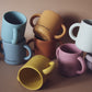 Silicone mug with handles