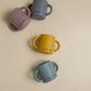 Silicone mug with handles
