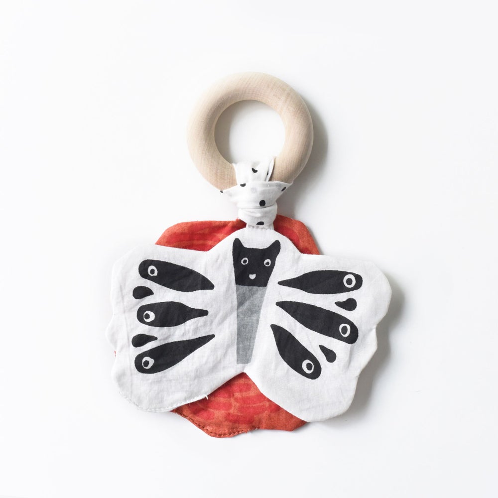 Butterfly Crinkle Teether