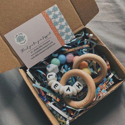 [Gift Set Add-On] Custom Name Rattle