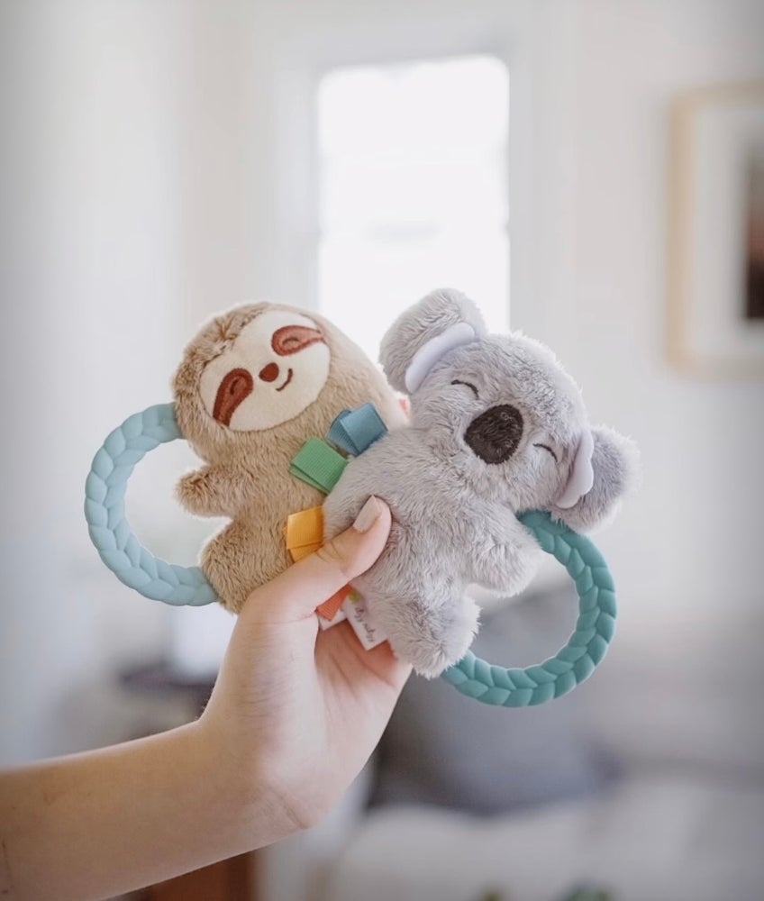 Rattle Pals Plush Teether Toy